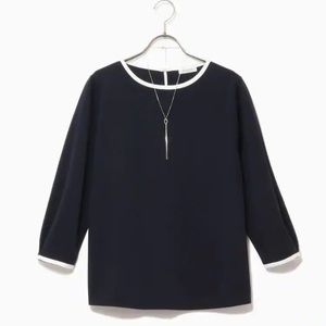 NWT navy top size L